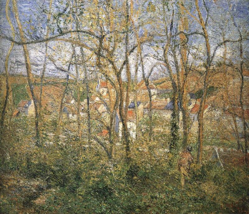 Camille Pissarro Woods china oil painting image